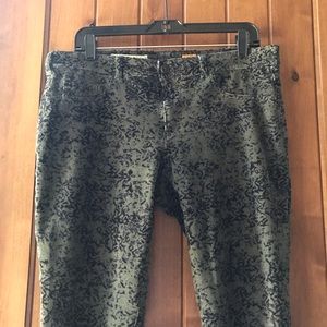 Anthropologie corduroy jeans.